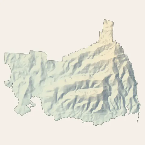 Sainte-Luce : relief