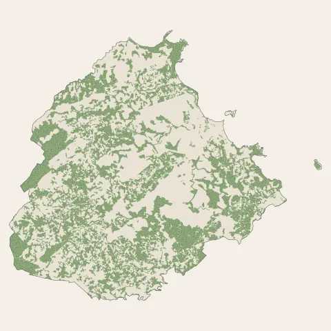 Sainte-Marie : bois, forêts et landes