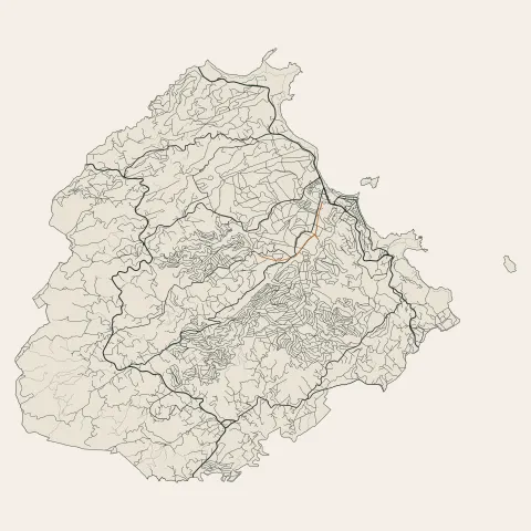 Sainte-Marie : voies