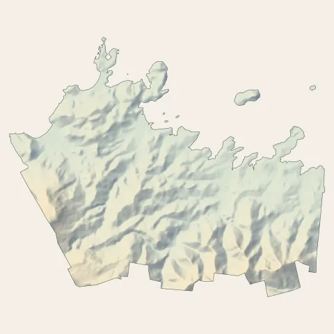 Les Trois-Îlets : relief