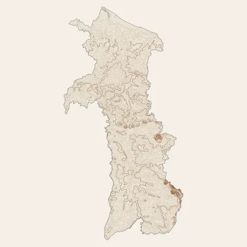 Mana : courbes de niveau
