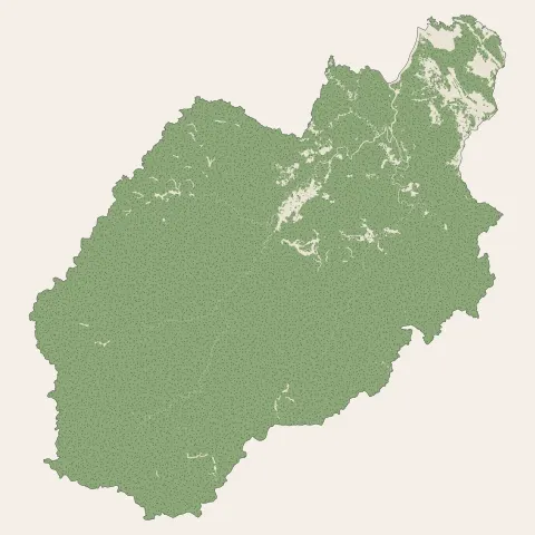 Roura : bois, forêts et landes