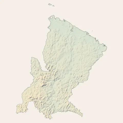 Sinnamary : relief