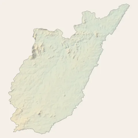 Camopi : relief