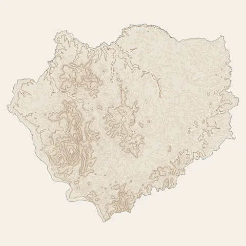 Papaichton : courbes de niveau