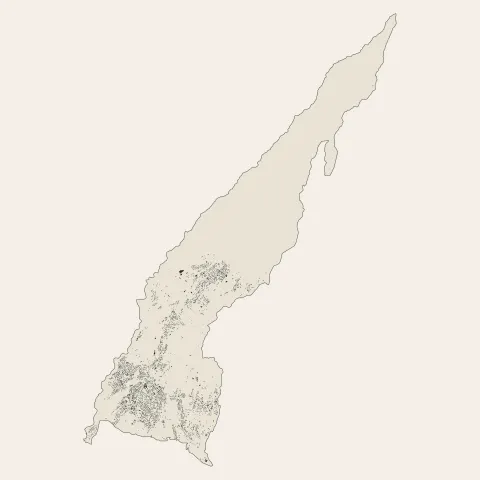 Les Avirons : bâti