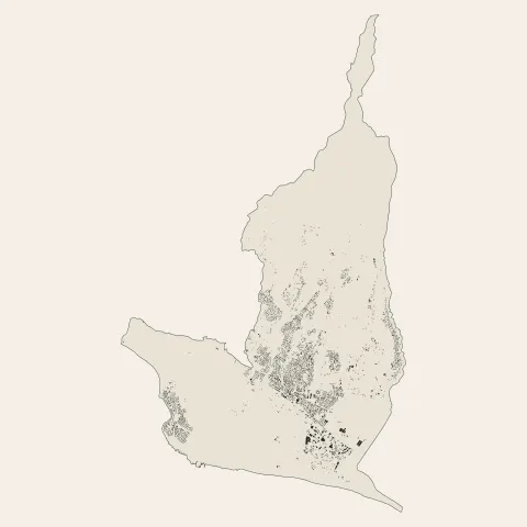 L'Étang-Salé : bâti