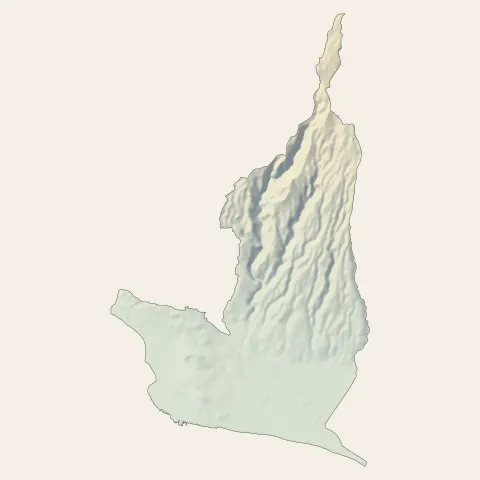 L'Étang-Salé : relief