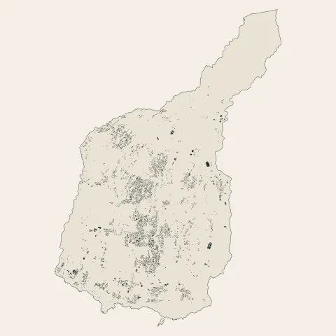 Petite-Île : bâti