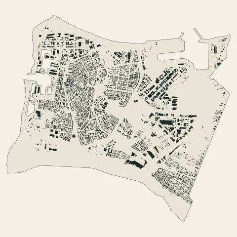 Le Port : bâti