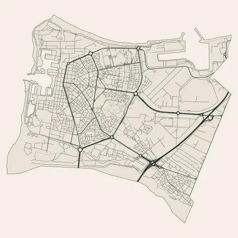 Le Port : voies