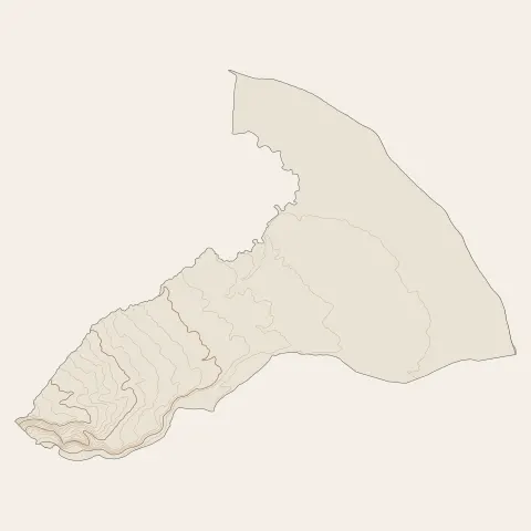 Saint-André : courbes de niveau