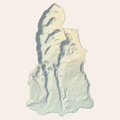Saint-Joseph : relief