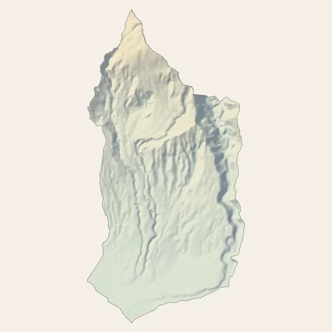 Saint-Louis : relief