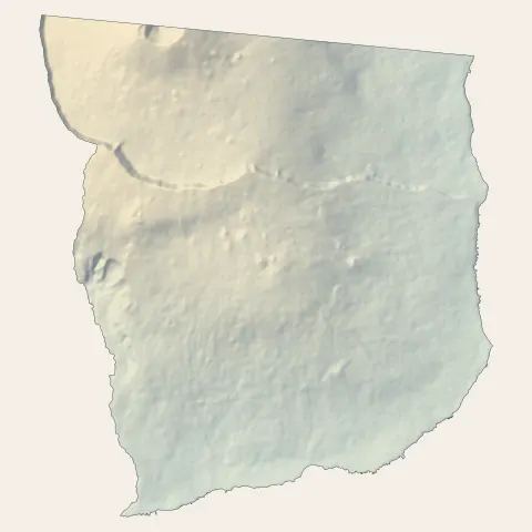 Saint-Philippe : relief