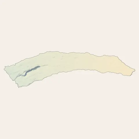 Les Trois-Bassins : relief