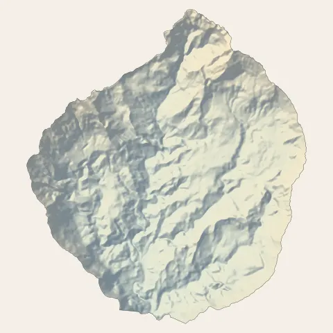 Cilaos : relief
