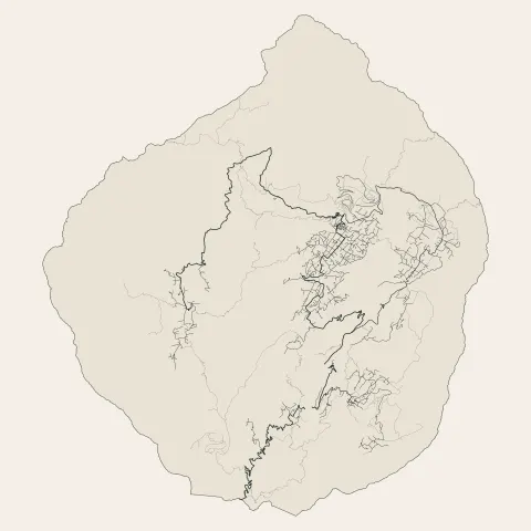 Cilaos : voies