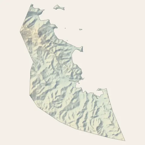 Bandraboua : relief