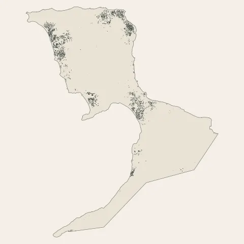 Bouéni : bâti
