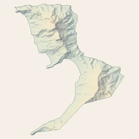 Bouéni : relief