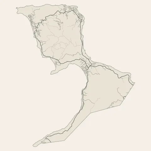 Bouéni : voies