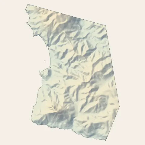Chiconi : relief