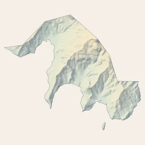 Kani-Kéli : relief