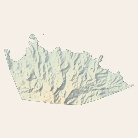 Koungou : relief