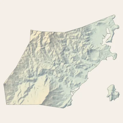 Mamoudzou : relief