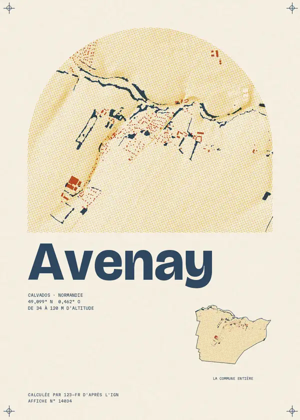 Affiche de Avenay, calculée par 123-fr d'après l'IGN