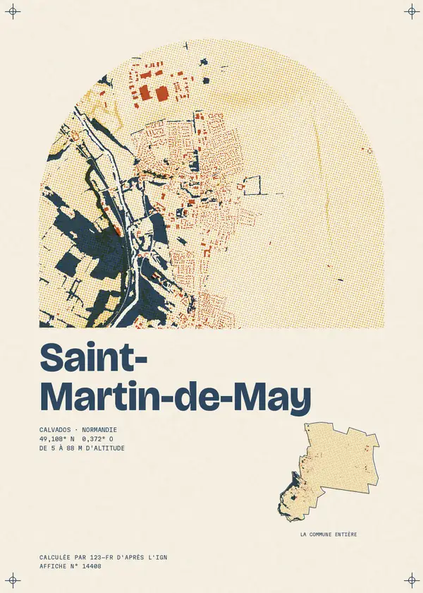 Affiche de Saint-Martin-de-May, calculée par 123-fr d'après l'IGN