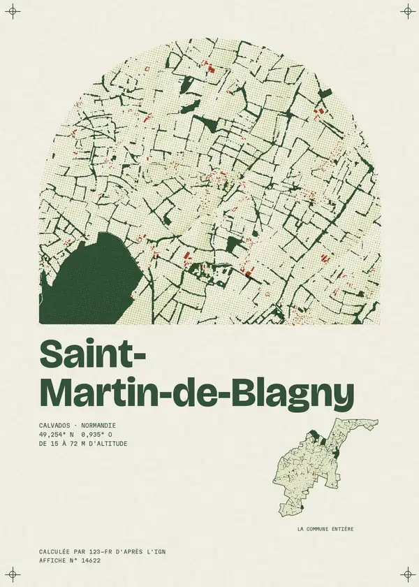 Affiche de Saint-Martin-de-Blagny, calculée par 123-fr d'après l'IGN