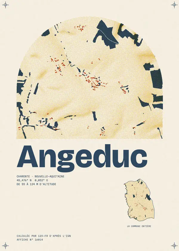 Affiche de Angeduc, calculée par 123-fr d'après l'IGN