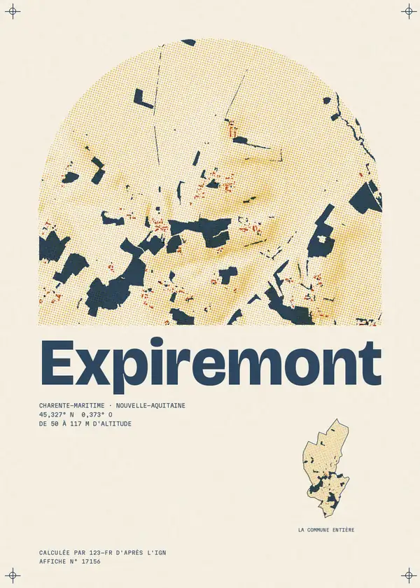 Affiche de Expiremont, calculée par 123-fr d'après l'IGN