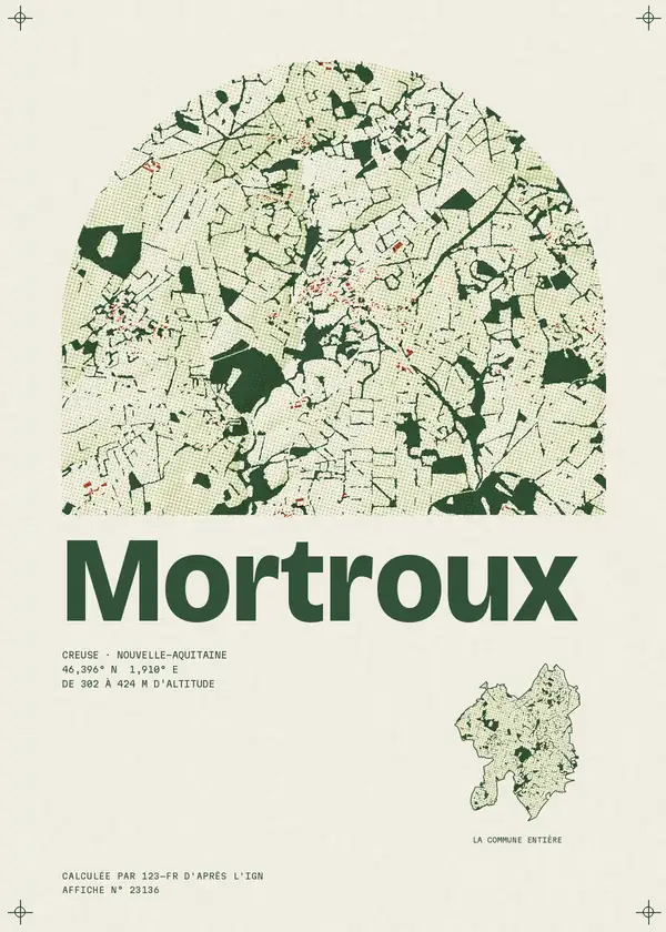 Affiche de Mortroux, calculée par 123-fr d'après l'IGN