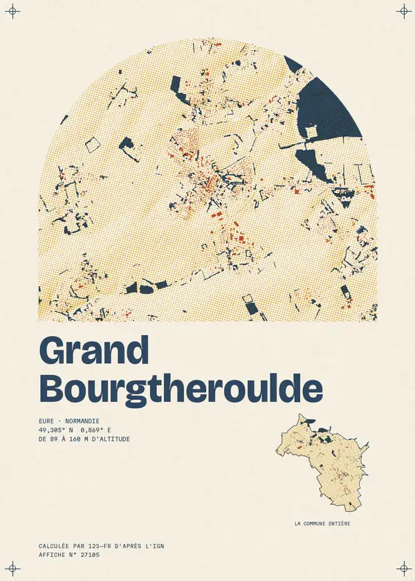 Affiche de Grand Bourgtheroulde, calculée par 123-fr d'après l'IGN
