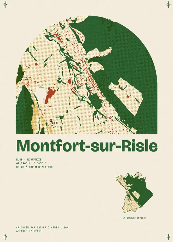 Affiche de Montfort-sur-Risle, calculée par 123-fr d'après l'IGN