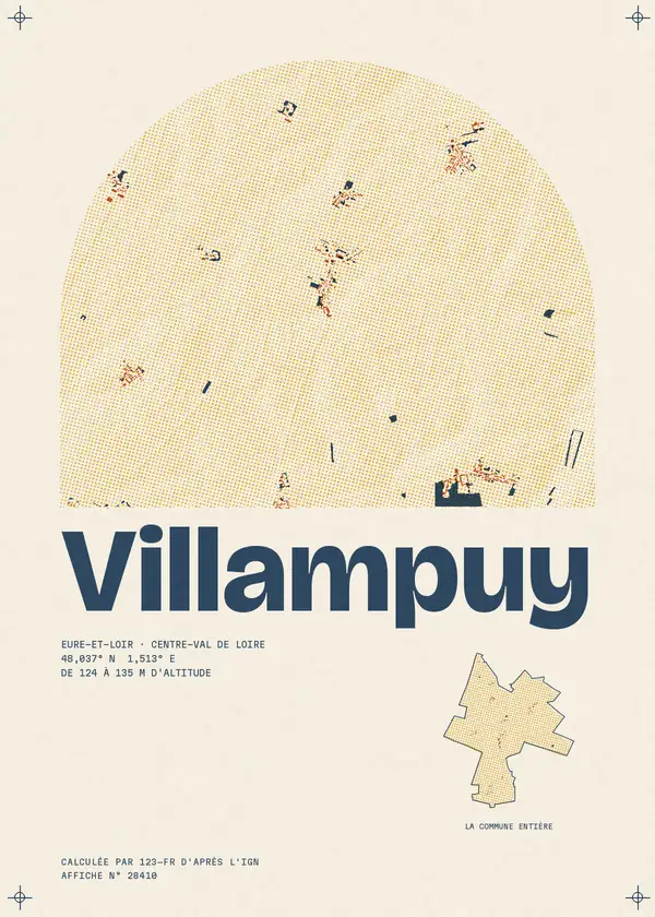 Affiche de Villampuy, calculée par 123-fr d'après l'IGN