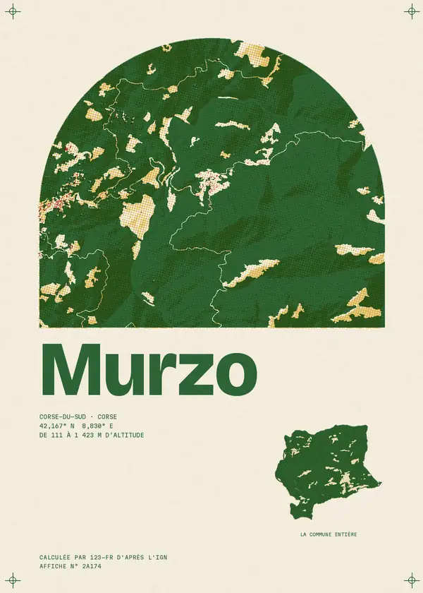 Affiche de Murzo, calculée par 123-fr d'après l'IGN