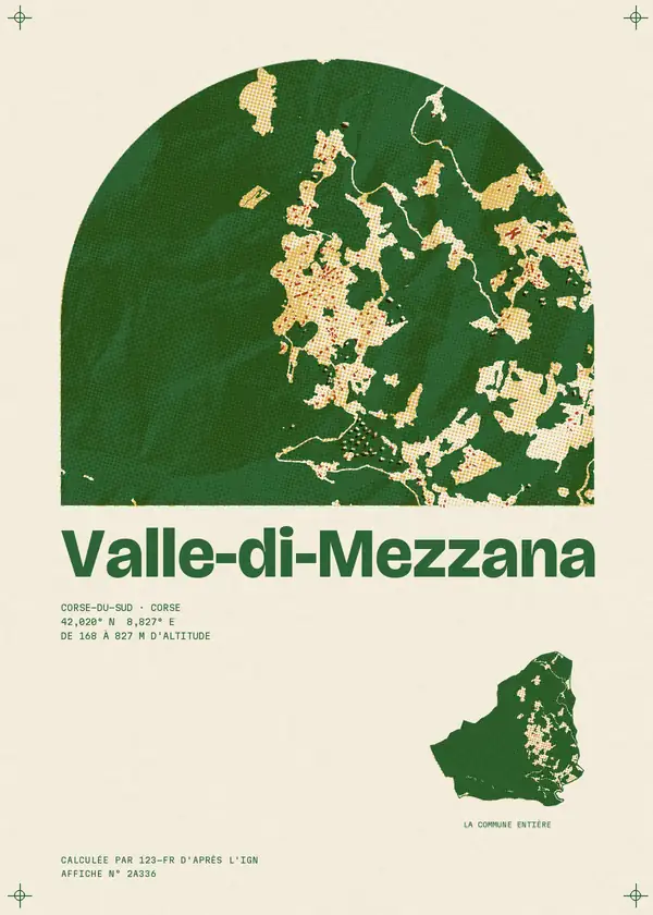 Affiche de Valle-di-Mezzana, calculée par 123-fr d'après l'IGN