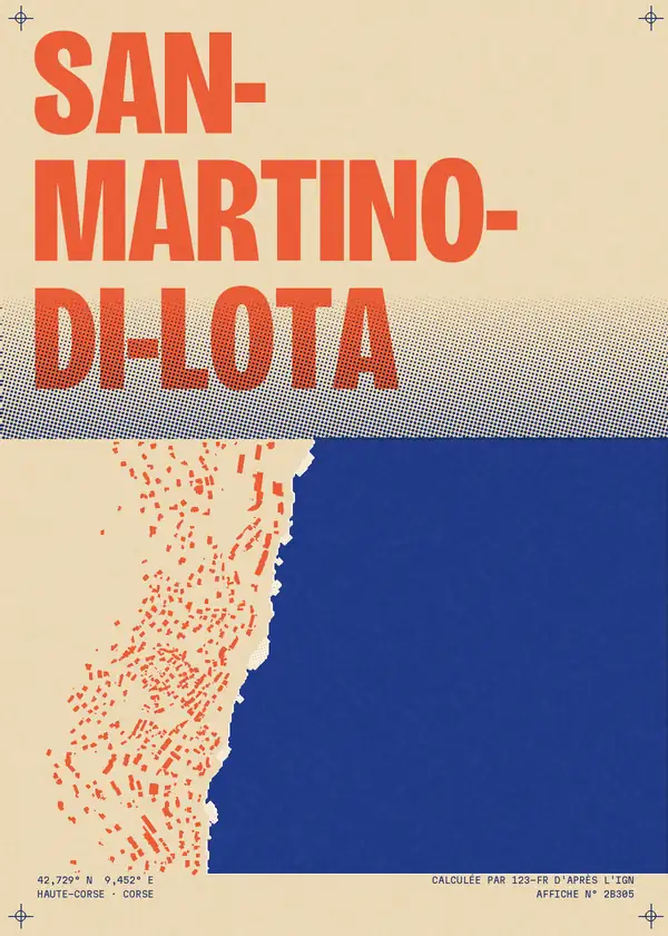 Affiche de San-Martino-di-Lota, calculée par 123-fr d'après l'IGN