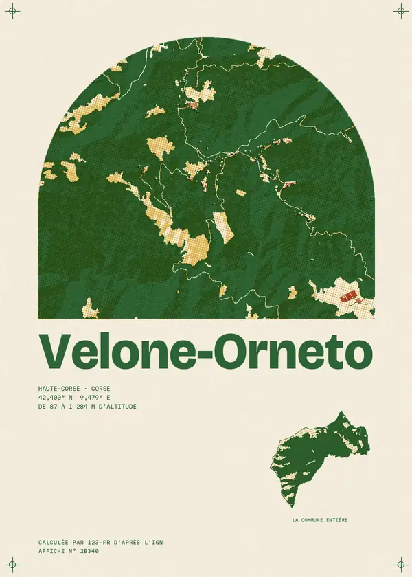 Affiche de Velone-Orneto, calculée par 123-fr d'après l'IGN