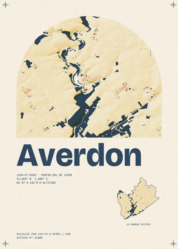 Affiche de Averdon, calculée par 123-fr d'après l'IGN
