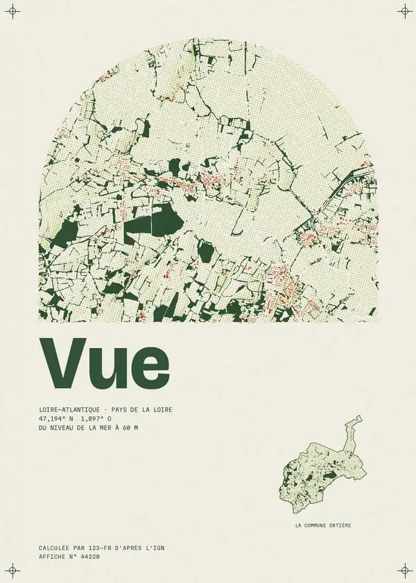 Affiche de Vue, calculée par 123-fr d'après l'IGN