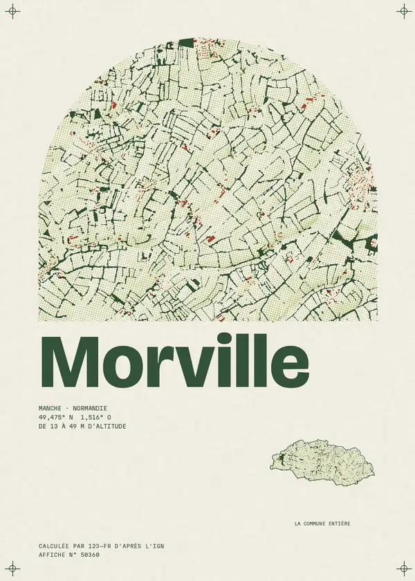 Affiche de Morville, calculée par 123-fr d'après l'IGN