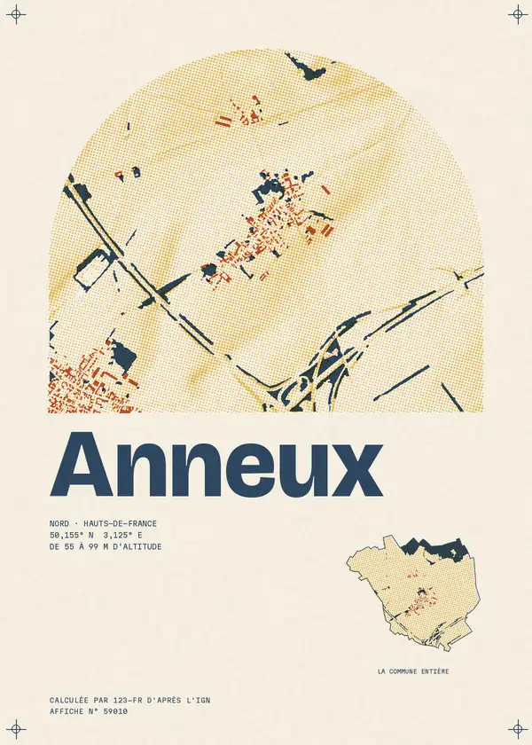 Affiche de Anneux, calculée par 123-fr d'après l'IGN