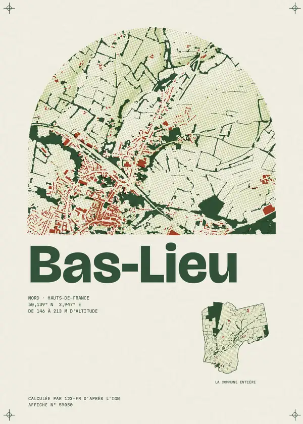 Affiche de Bas-Lieu, calculée par 123-fr d'après l'IGN