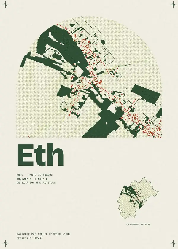 Affiche de Eth, calculée par 123-fr d'après l'IGN