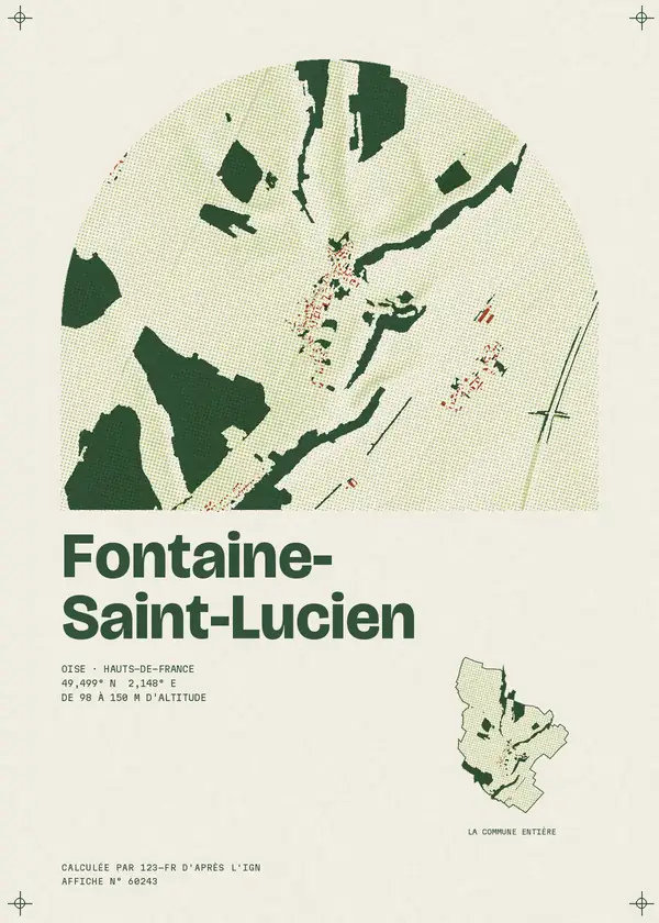 Affiche de Fontaine-Saint-Lucien, calculée par 123-fr d'après l'IGN
